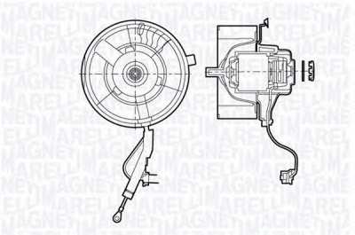MAGNETI MARELLI 069412672010 -  Электродвигатель, вентиляция салона